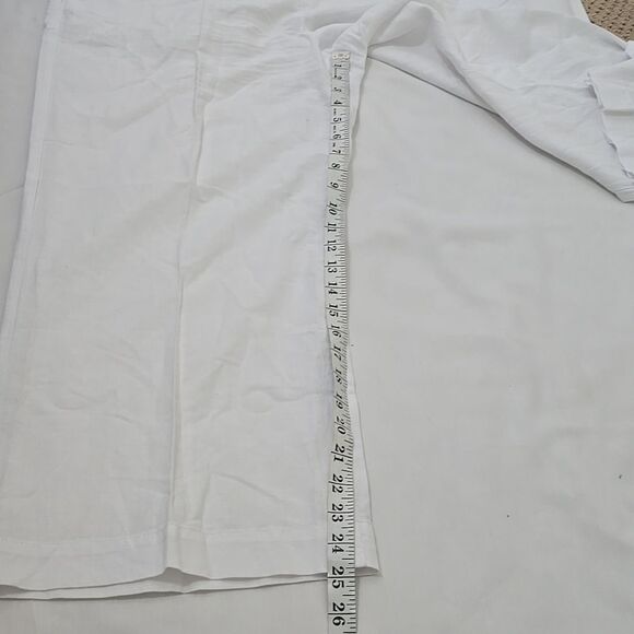 Olsen Europe Anna wide leg linen pants XL - Picture 6 of 10